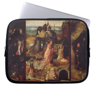 Altarpiece der Einsiedler (Öl auf Platte) Laptopschutzhülle