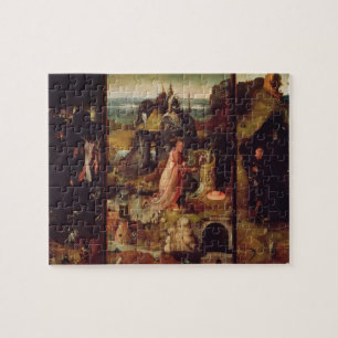 Altarpiece der Einsiedler (Öl auf Platte) Puzzle