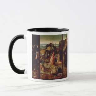 Altarpiece der Einsiedler (Öl auf Platte) Tasse