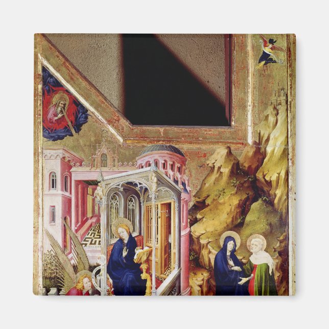 Altarpiece des Chartreuse de Champmol 2 Magnet (Vorne)