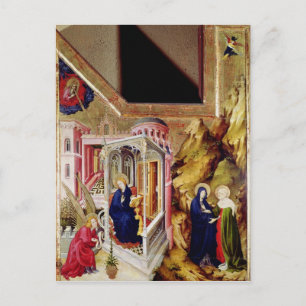 Altarpiece des Chartreuse de Champmol 2 Postkarte
