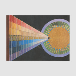 Altarpiece, Gruppe X, Nr. 1 von Hilma af Klint Seidenpapier