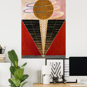 Altarpiece, Gruppe X, Nr. 2 von Hilma af Klint Poster