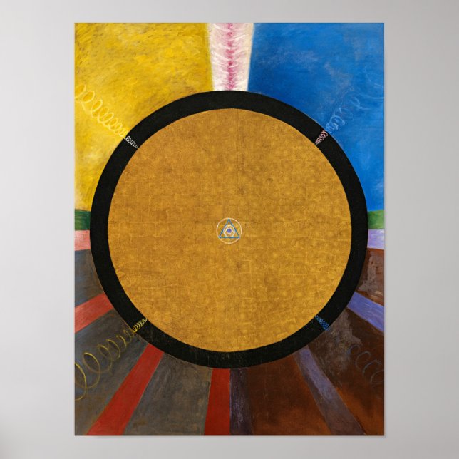 Altarpiece, Gruppe X, Nr. 3 von Hilma af Klint Poster (Vorne)