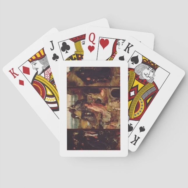 Altarpiece of the Hermits Spielkarten (Rückseite)