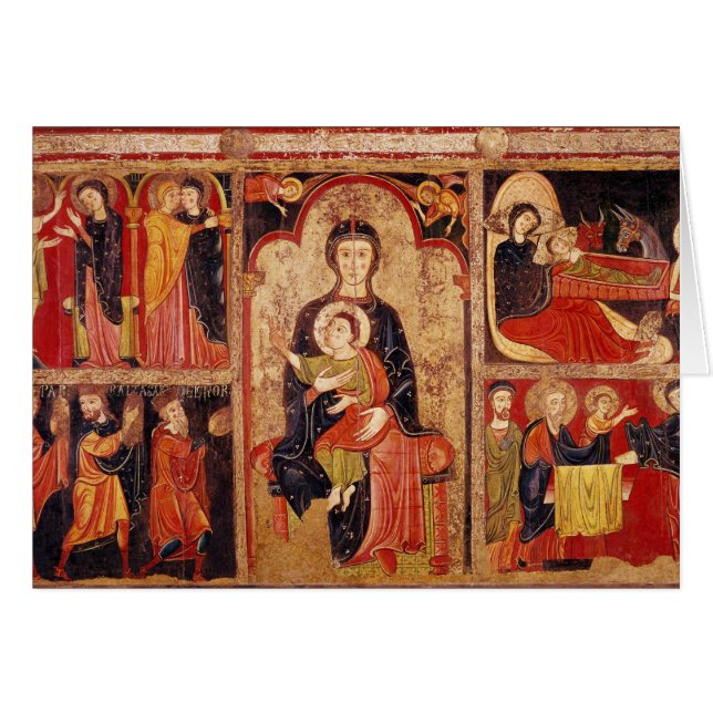 Altarpiece von De Avila St. Maria (Vorderseite (Horizontal))