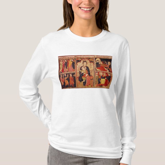 Altarpiece von De Avila St. Maria T-Shirt (Vorderseite)