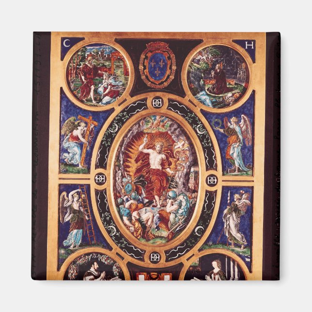 Altarpiece von Sainte-Chapelle Magnet (Vorne)