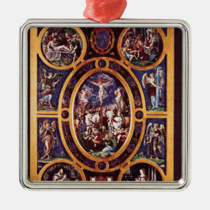 Altarpiece von Sainte-Chapelle Ornament Aus Metall