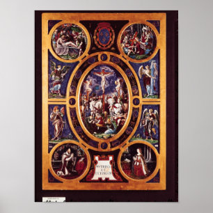 Altarpiece von Sainte-Chapelle Poster