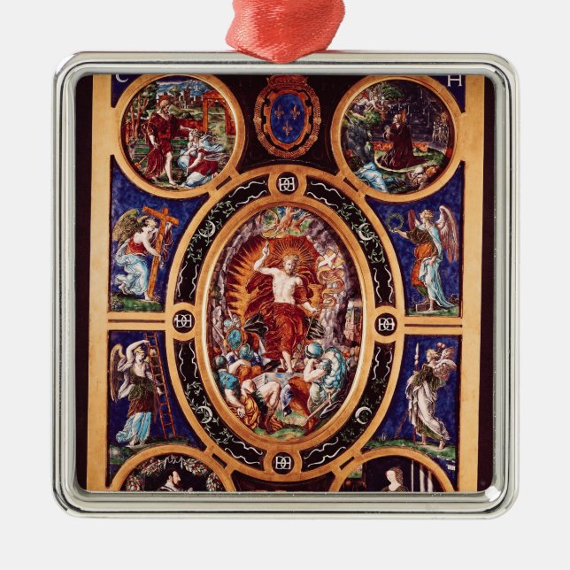 Altarpiece von Sainte-Chapelle Silbernes Ornament (Vorne)