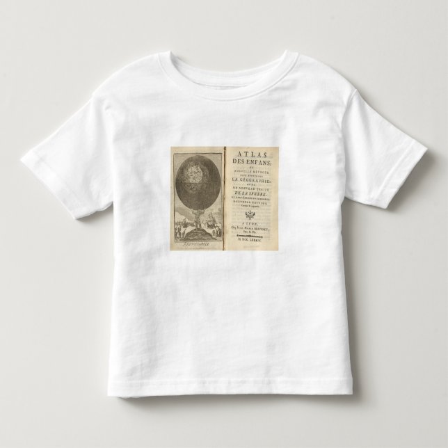 Altas Kleinkind T-shirt (Vorderseite)