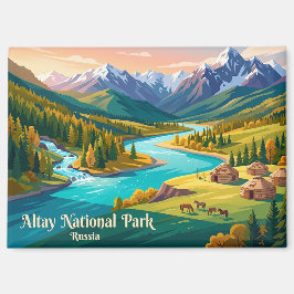 Altay Nationalpark Russland Magnet