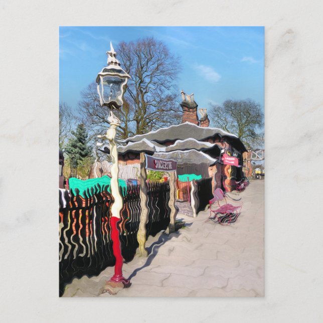 ALTBAHNHOF POSTKARTE (Vorderseite)