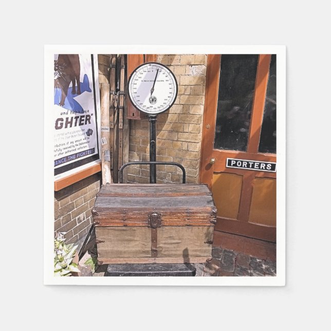 ALTBAHNHOF SERVIETTE (Vorderseite)