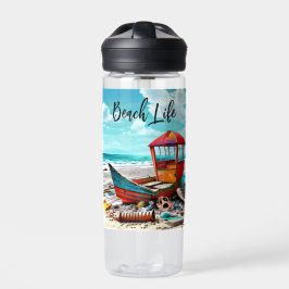 Altboot | Beach Life Trinkflasche