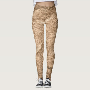 Altbraun Stoff: texturierter Hintergrund. Leggings