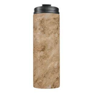 Altbraunes Papier Vintage Textur Hintergrund. Abst Thermosbecher