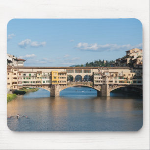 Altbrücke Ponte Vecchio - Florenz, Italien Mousepad