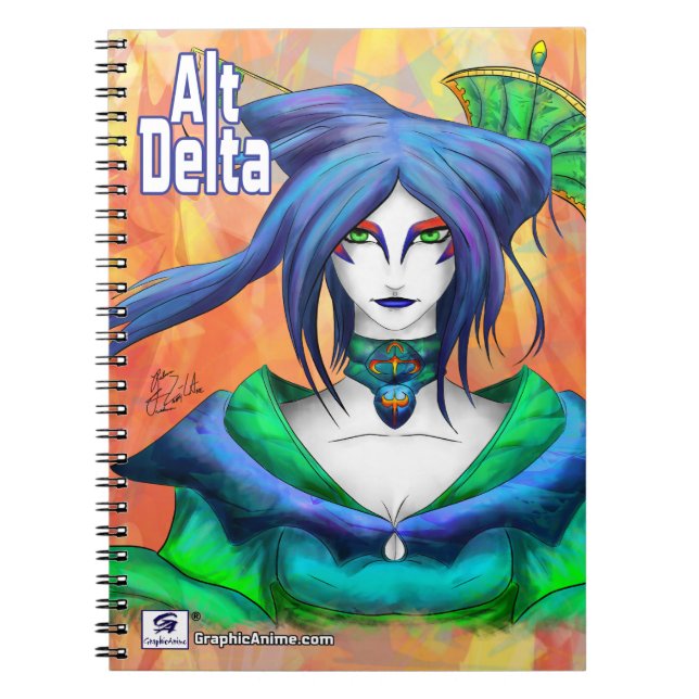 AltDelta: Spiral-Notebook Notizblock (Vorderseite)