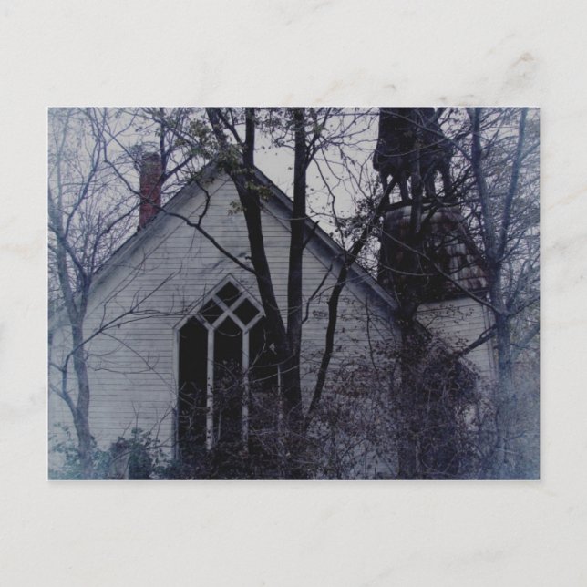 Alte abandrische Kirche Postkarte (Vorderseite)