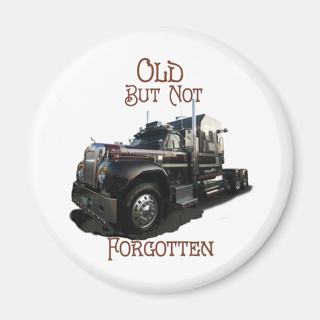 Alte, aber nicht vergessene LKW Magnet (Vorne)
