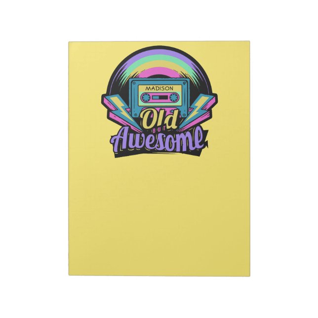 Alte, aber Phantastische individuelle Name-Noteboo Notizblock (Rotiert)