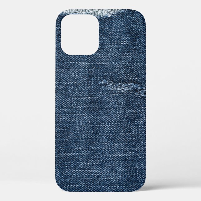 Alte abgerissene Denim: Jeans Textur. Case-Mate iPhone Hülle (Rückseite)