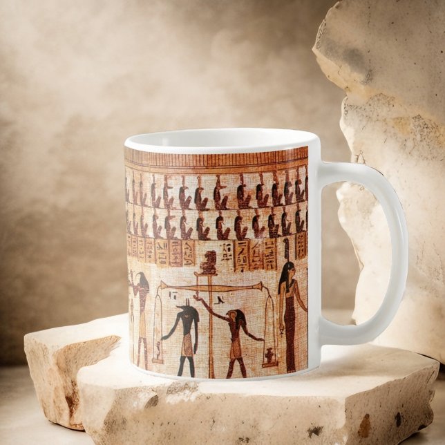 Alte Ägypter Todesgericht Maat Godess Kaffeetasse (Von Creator hochgeladen)
