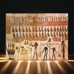 Alte Ägypter Todesgericht Maat Godess Postkarte