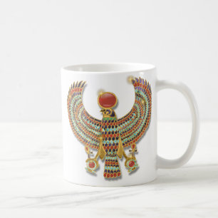 Alte ägyptische Falke-Brust Tasse
