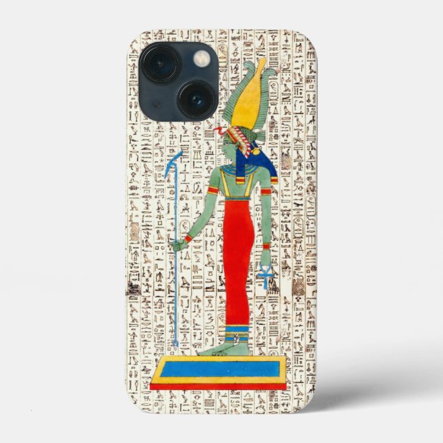 Alte ägyptische Goddes Hieroglyphics Design Case-Mate iPhone Hülle (Rückseite)