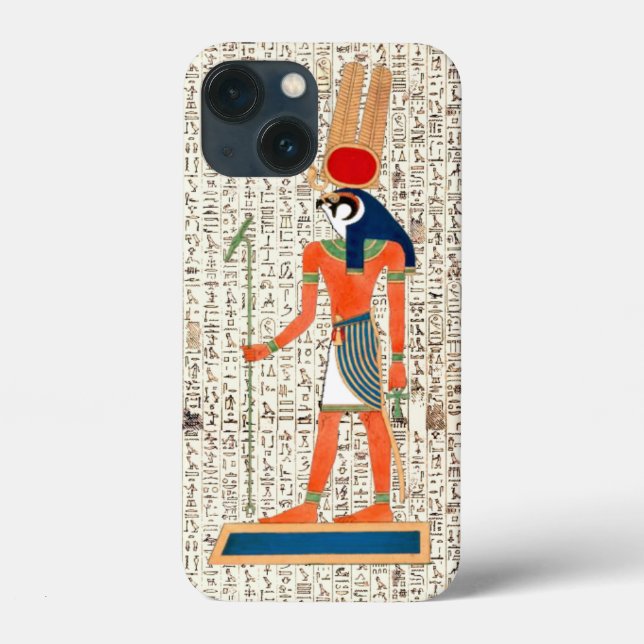 Alte ägyptische Gott Horus Hieroglyphics Design Case-Mate iPhone Hülle (Rückseite)