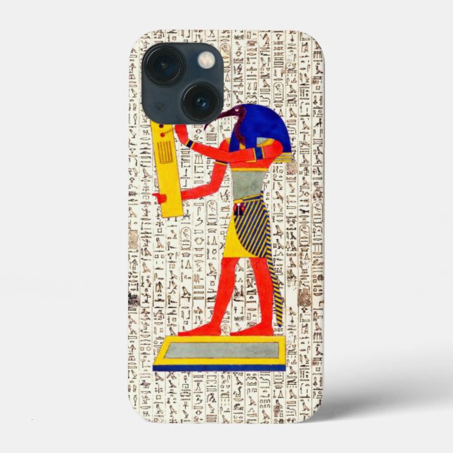 Alte ägyptische Gotthöhe-Hieroglyphen-Design Case-Mate iPhone Hülle (Rückseite)