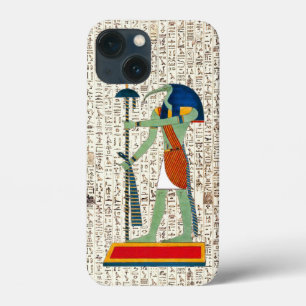 Alte ägyptische Gotthöhe-Hieroglyphen-Design Case-Mate iPhone Hülle