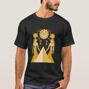 Alte ägyptische Göttin Hathor Kemetic Het-Heru T-Shirt