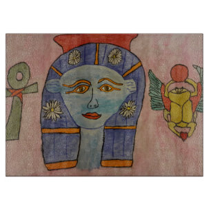 Alte ägyptische Göttin Schneidebrett