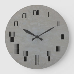 Alte ägyptische Hieroglyph Große Wanduhr