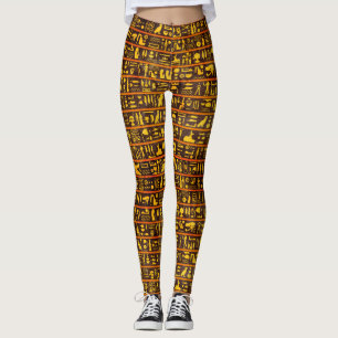 Alte ägyptische Hieroglyphen Leggings