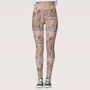 Alte ägyptische Hieroglyphen Motif Yoga Running Leggings