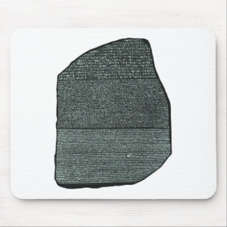 Alte ägyptische Hieroglyphen Rosetta Steins Mousepad