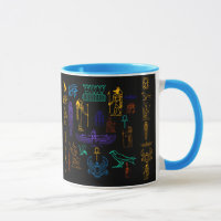 Alte ägyptische Hieroglyphen & Symbole