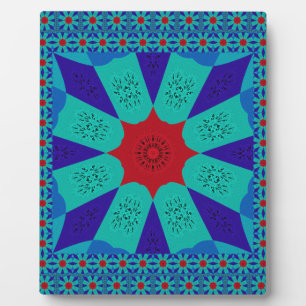 Alte ägyptische Kunst: Ein lebendiges Mandala. Fotoplatte