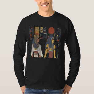 Alte ägyptische Pharao Queens mit Händchenvalle T-Shirt