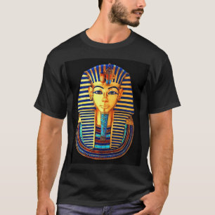 Alte Ägyptische Pharao Tutankhamun Goldmaske T-Shirt