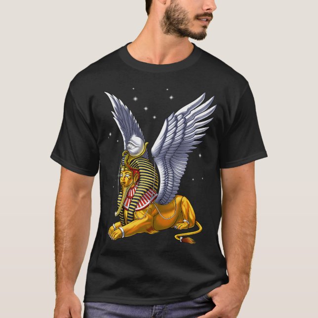 Alte ägyptische Sphinx T-Shirt (Vorderseite)