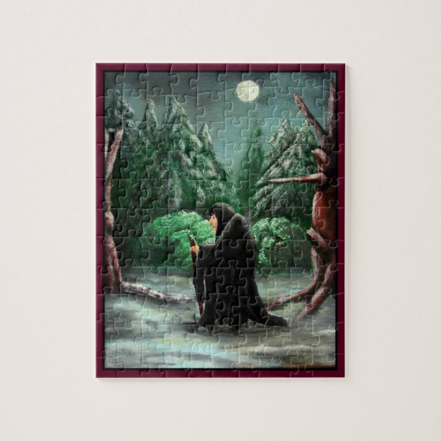 Alte alte Frau - Puzzlespiel Puzzle (Vertikal)