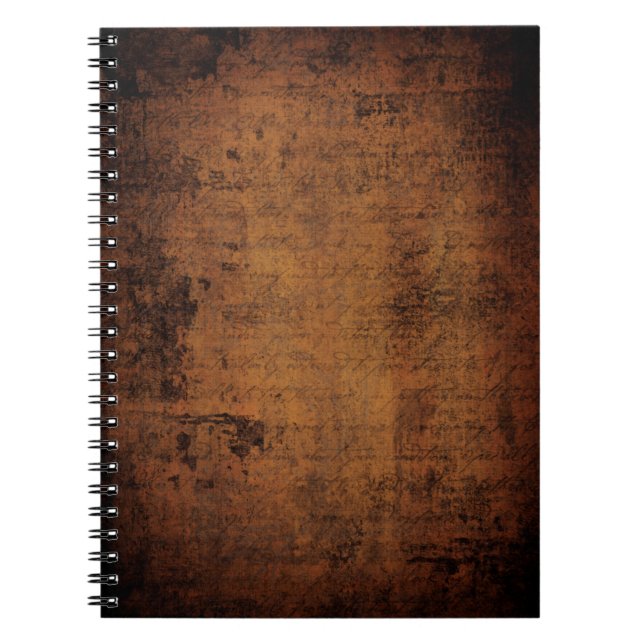 Alte alte Vintage Textur Notizblock (Vorderseite)