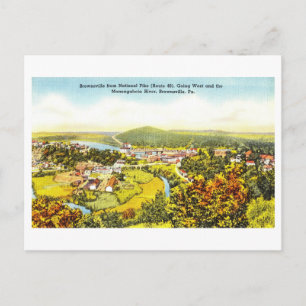 Alte Ansicht von Brownsville, Pennsylvania, Postkarte