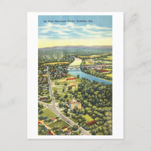 Alte Ansicht von Gadsden, Alabama, Postkarte